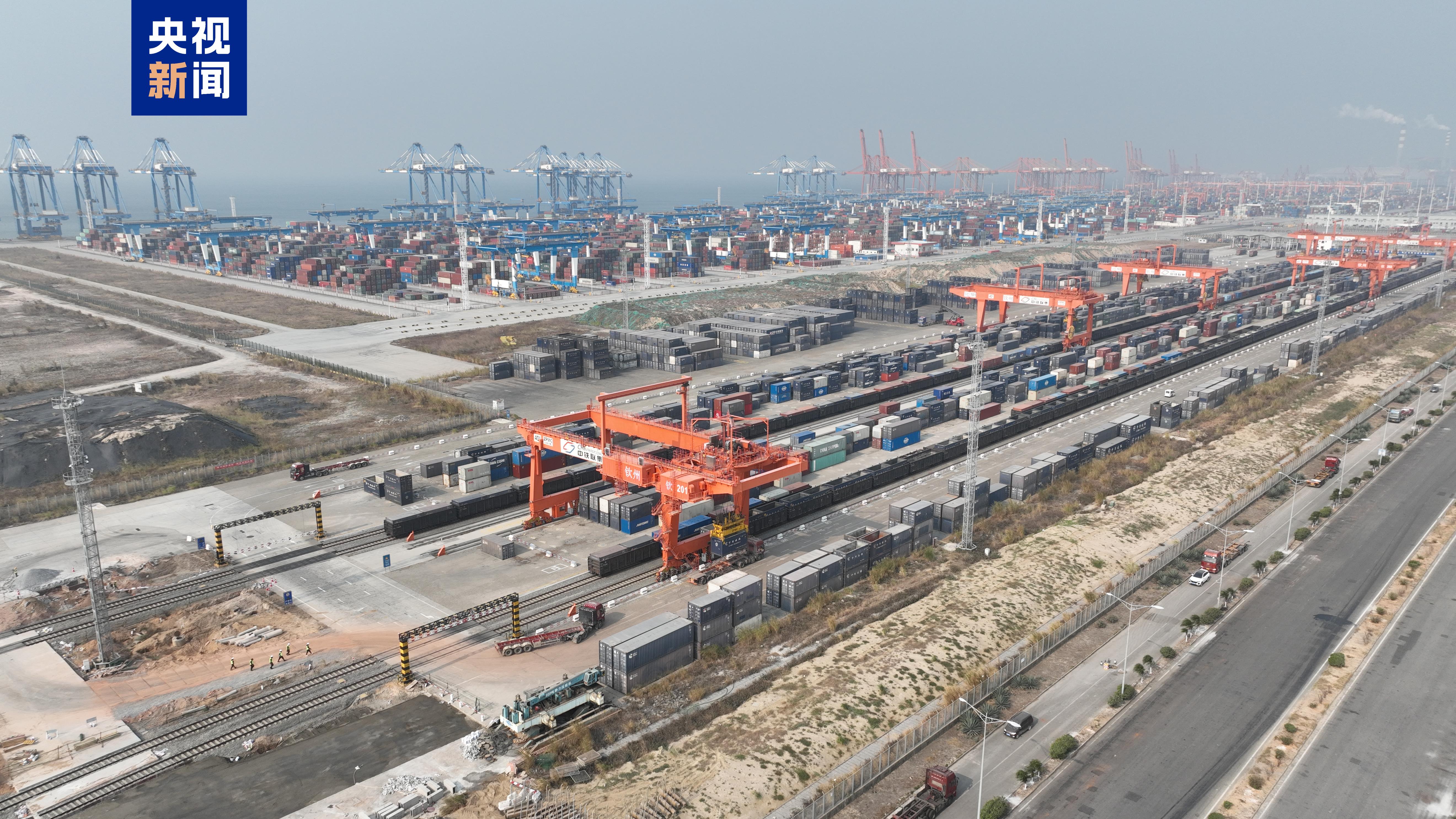 2024年西部陆海新通道班列运输货物达96万标箱同比增长11%(图2)